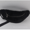 Fashion autumn and winter plush waist bag